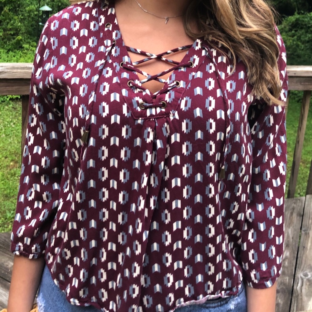 Forever 21 Patterned Top